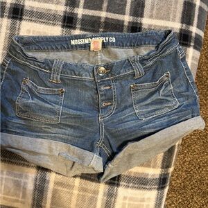 Mossimo Supply Co. Women's Blue Denim Shorts